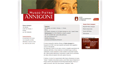 Desktop Screenshot of museoannigoni.it